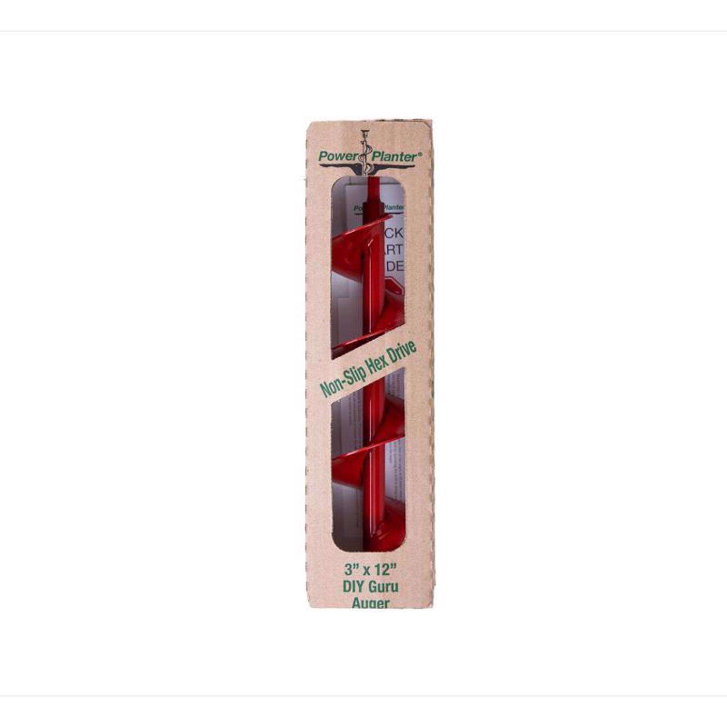  Power Planter 12 In. Steel Bulb Auger Drill Bit
