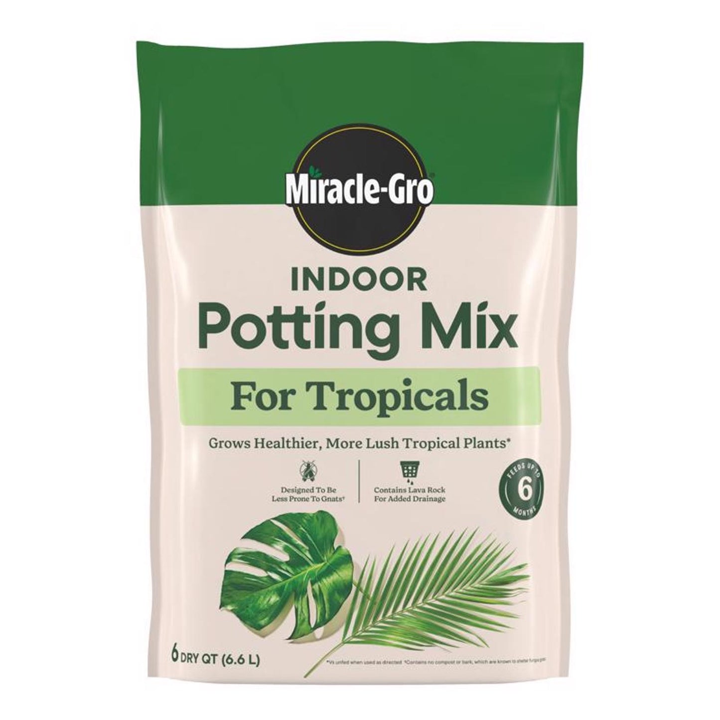  Miracle-Gro Tropical Cacti, Citrus And Palm Potting Mix 6 Qt