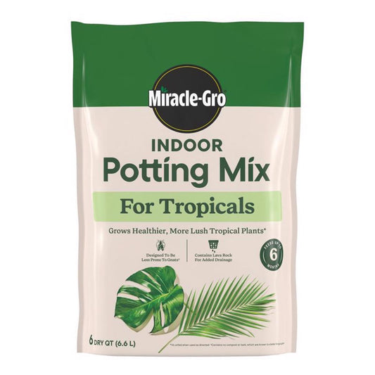  Miracle-Gro Tropical Cacti, Citrus And Palm Potting Mix 6 Qt