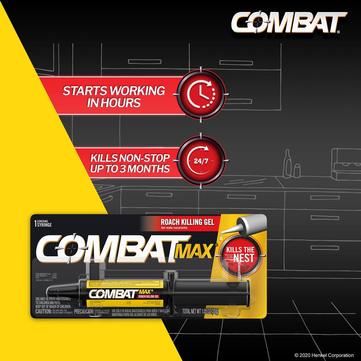  Combat Max Roach Bait 1.05 Oz