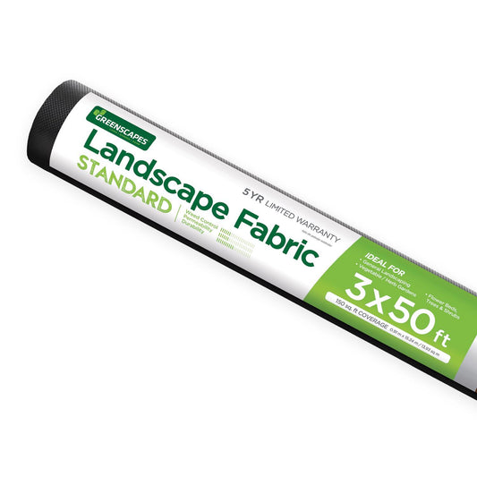  Greenscapes 3 Ft. W X 50 Ft. L Polypropylene Landscape Fabric