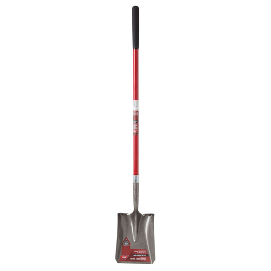  Ace 58 In. Steel Square Transfer Shovel Fiberglass Handle
