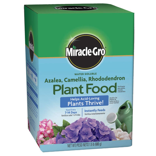  Miracle-Gro Powder Azalea, Camellia, Rhododendron Plant Food 1.5 Lb