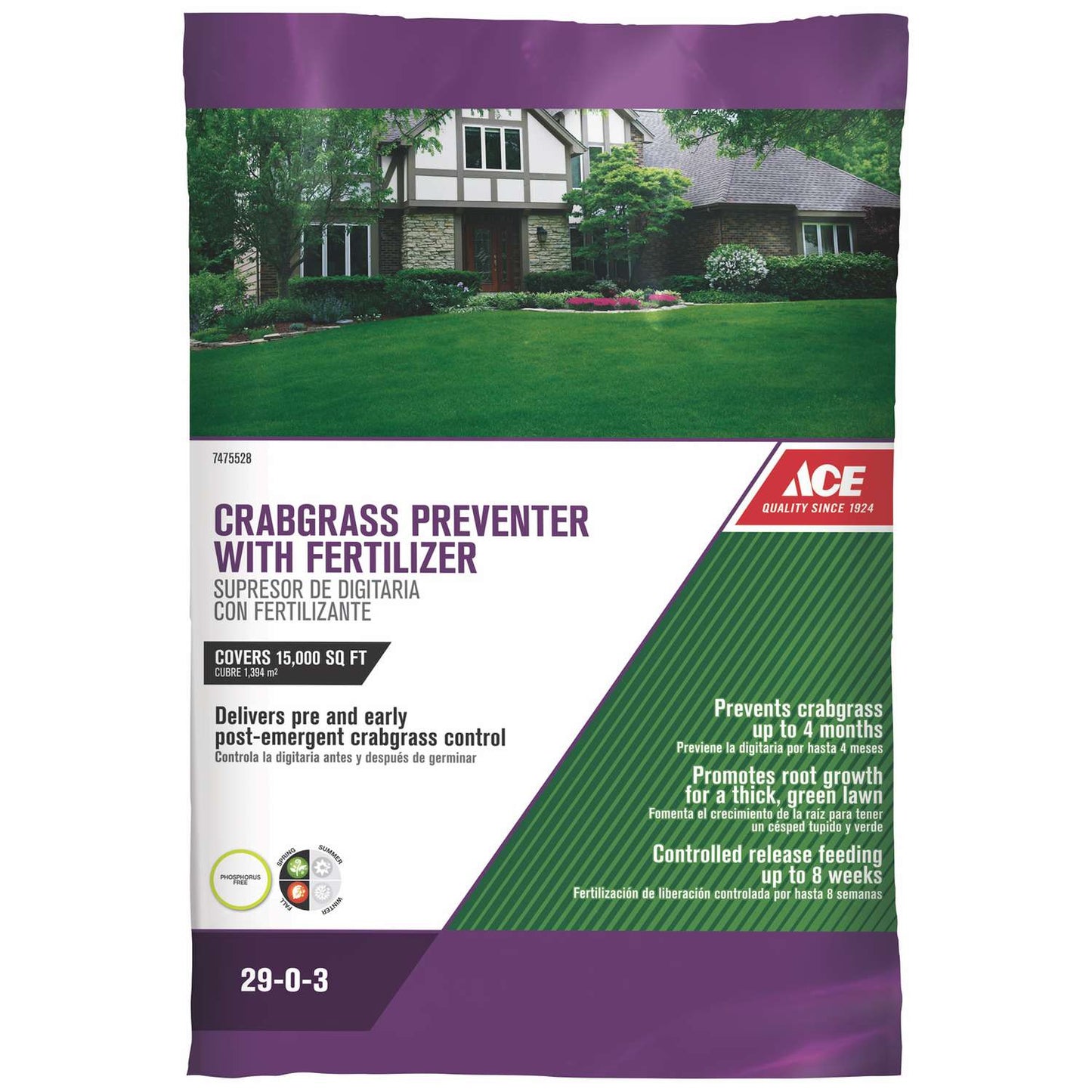  Ace 4 Step Annual Program Lawn Fertilizer For All Grasses 15000 Sq Ft