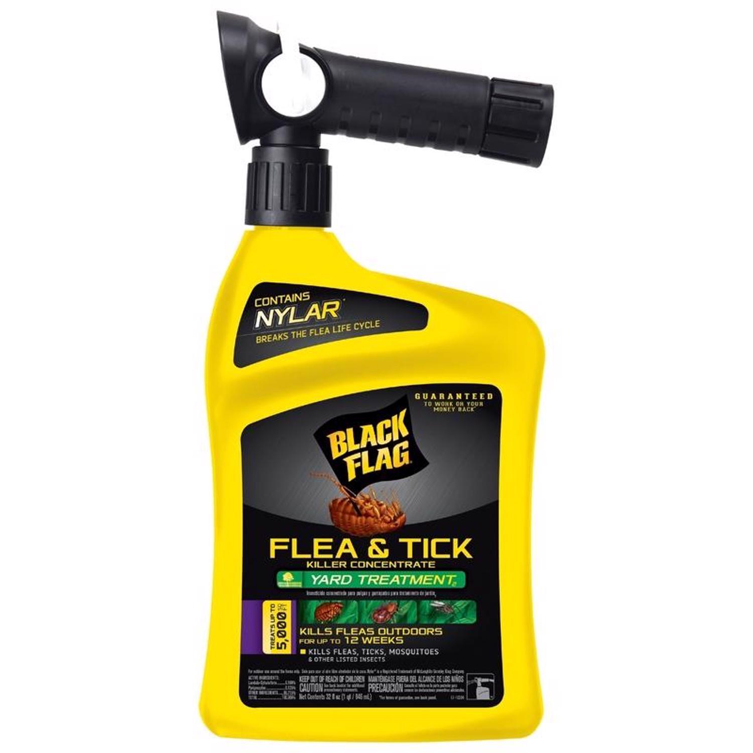  Black Flag Flea & Tick Killer Liquid Concentrate 32 Oz
