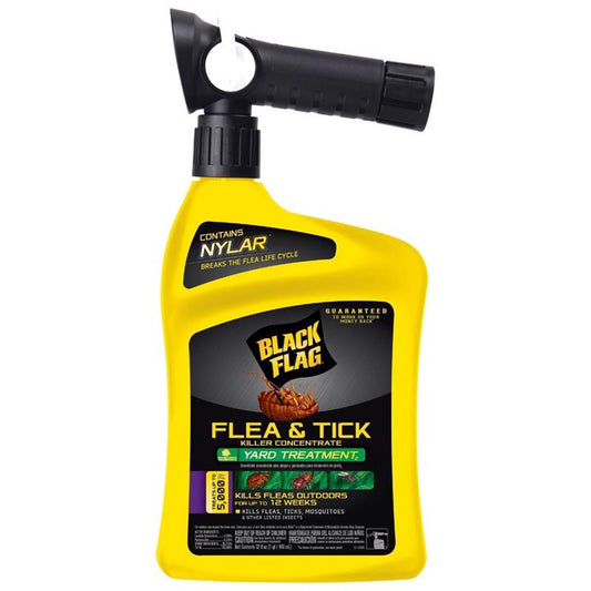  Black Flag Flea & Tick Killer Liquid Concentrate 32 Oz