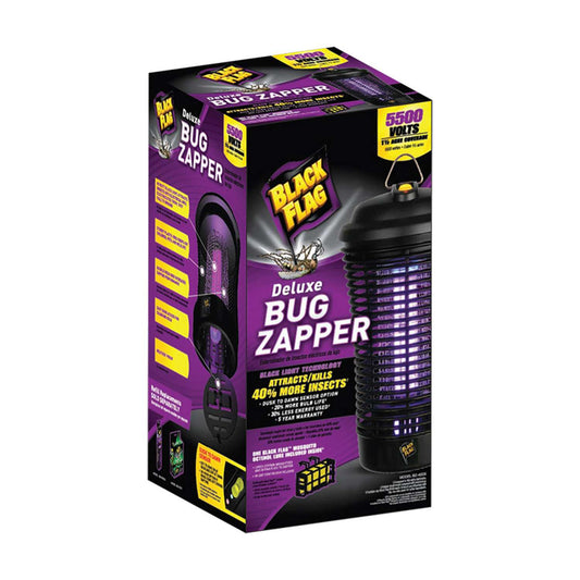  Black Flag Deluxe Outdoor Bug Zapper 1.5 Acre 40 W