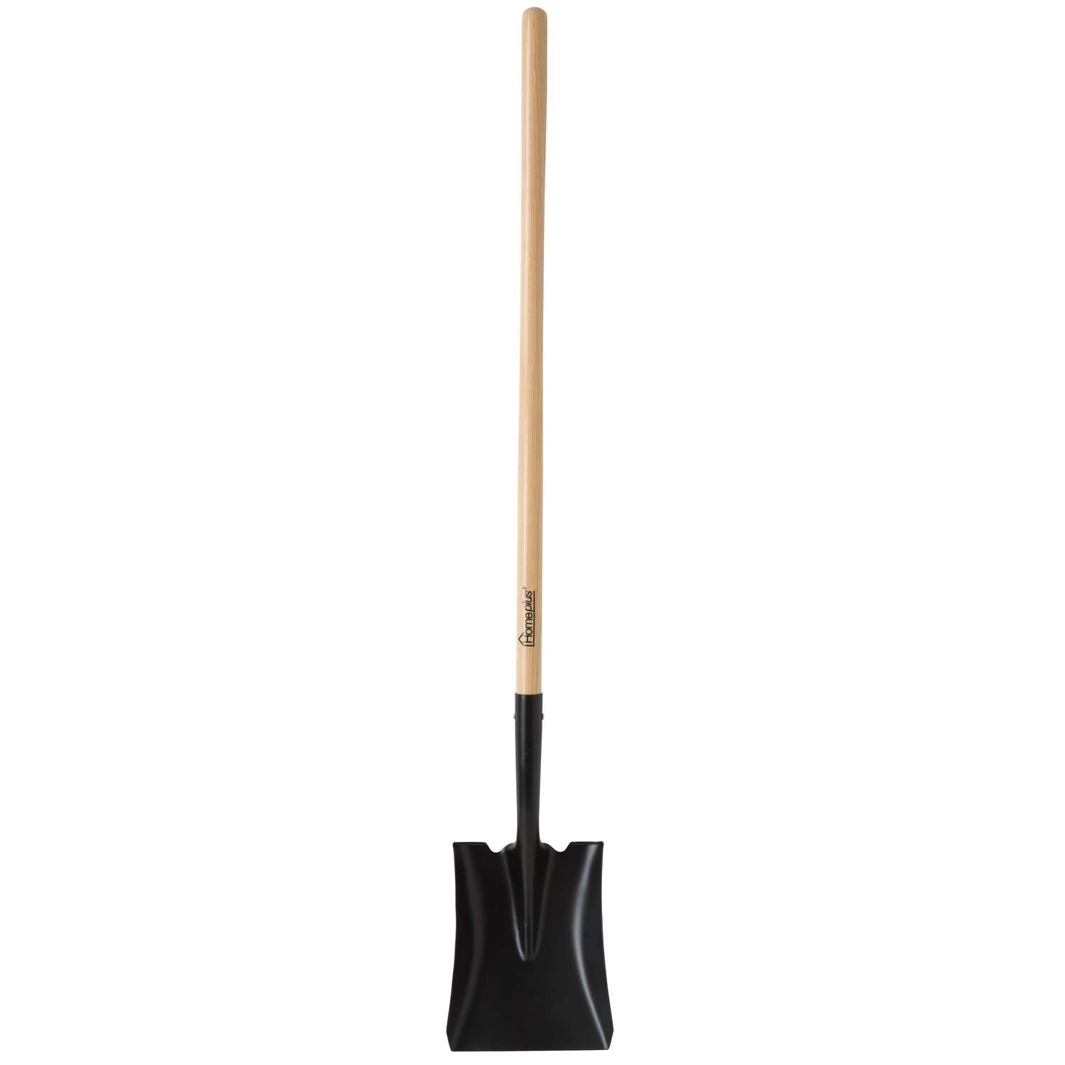  Home Plus+ 56 In. Steel Square Transfer Shovel Wood Handle