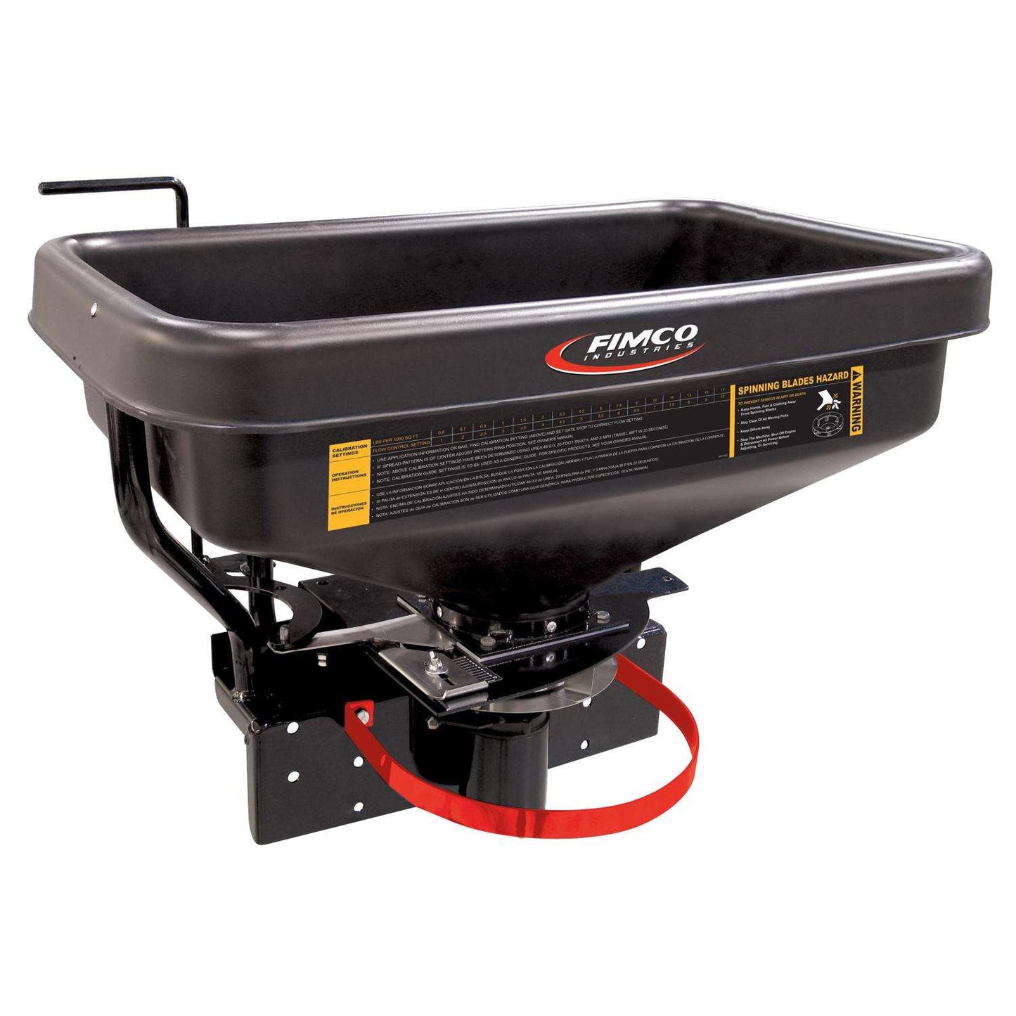  Fimco 45 Ft. W Broadcast Tow Behind Spreader For Fertilizer/Seed 145 Lb