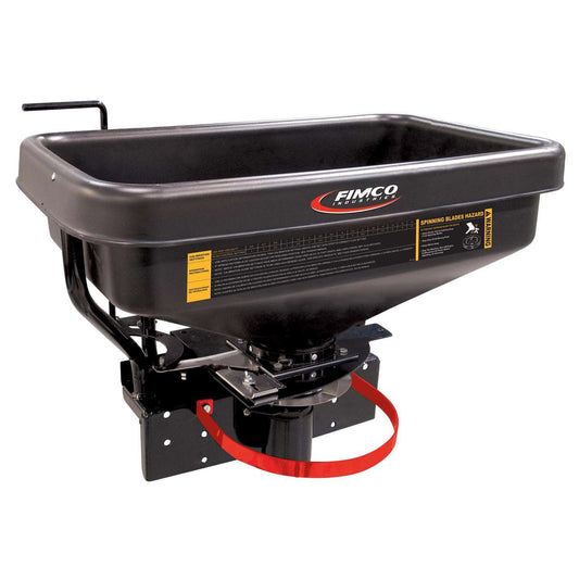  Fimco 45 Ft. W Broadcast Tow Behind Spreader For Fertilizer/Seed 145 Lb