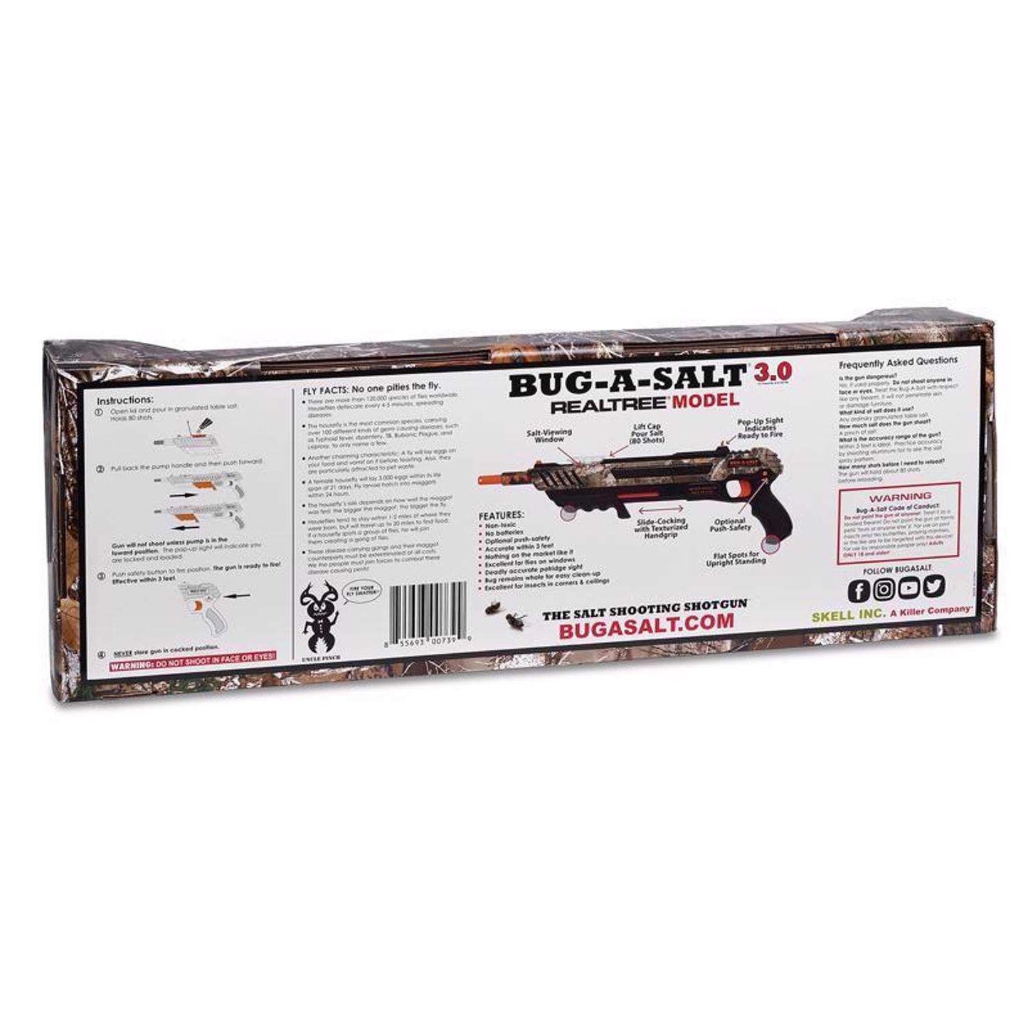  Bug-A-Salt Realtree Camo 3.0 Insect Repellent Device For Flies