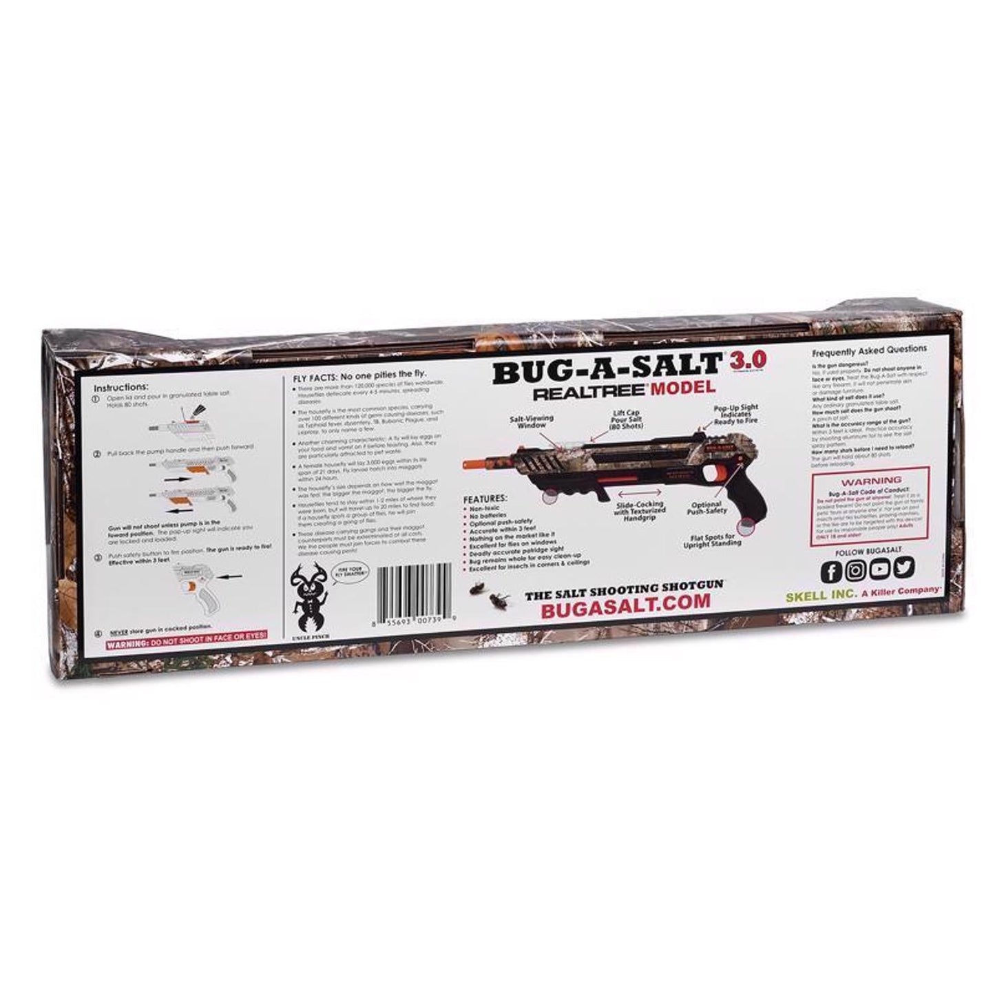  Bug-A-Salt Realtree Camo 3.0 Insect Repellent Device For Flies