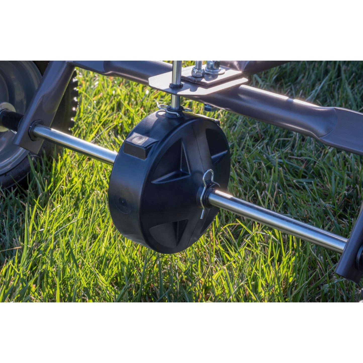  Agri-Fab 12 Ft. W Tow Behind Spreader For Fertilizer/Grass Seed/Ice Melt 185 Lb