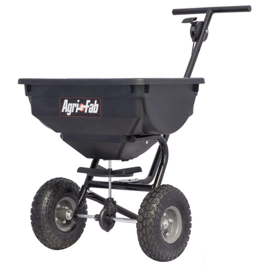  Agri-Fab 10 Ft. W Push Spreader For Fertilizer/Grass Seed/Ice Melt 85 Lb