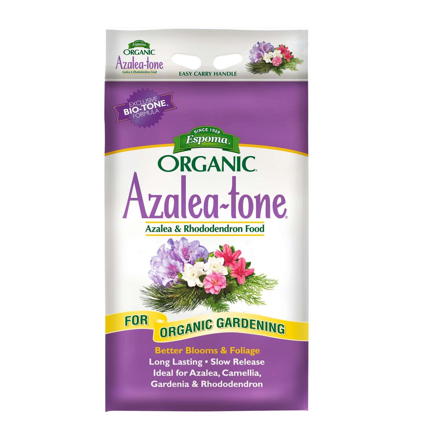  Espoma Azalea-tone Organic Granule Flowers/Fruits/Vegetables Plant Food 18 Lb