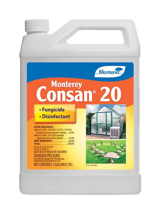  Monterey Consan 20 Concentrated Liquid Disease And Fungicide Control 128 Oz