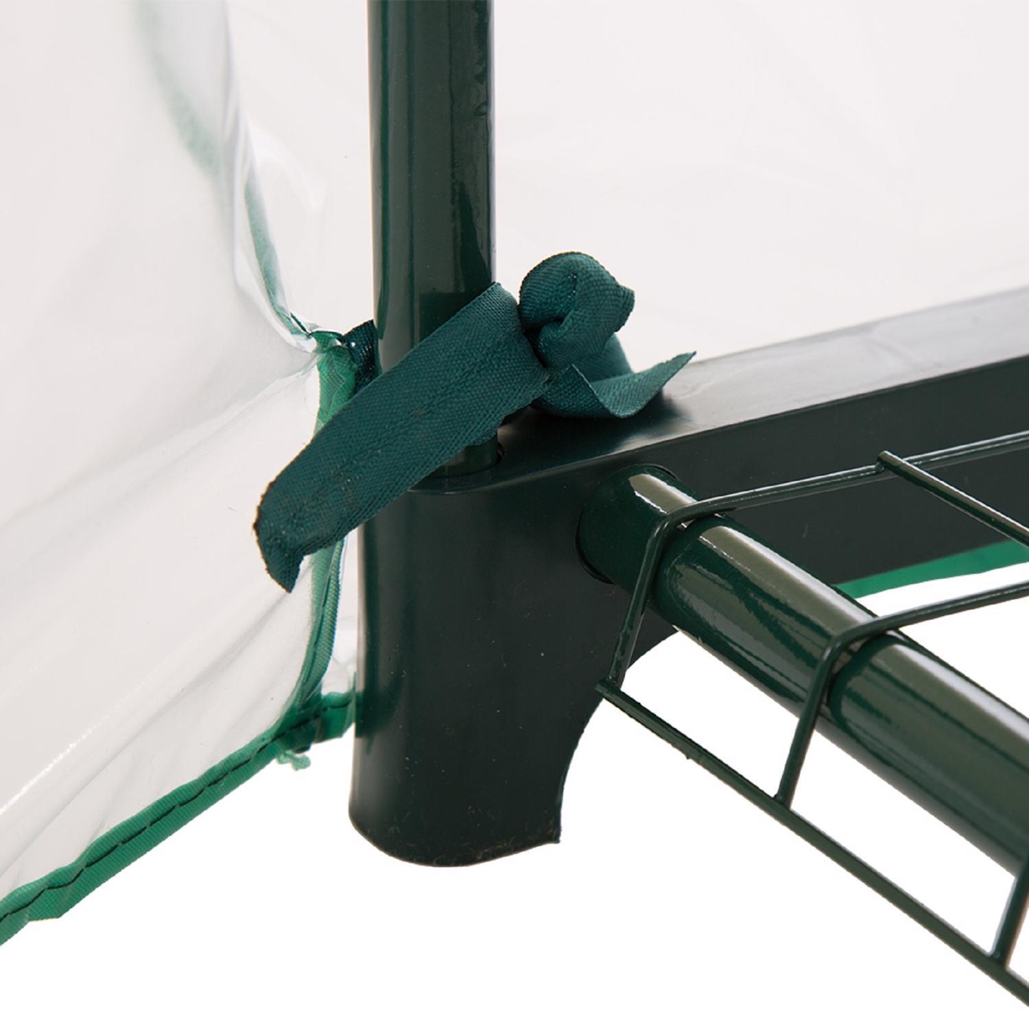  Glitzhome Clear 29.25 In. W X 27.25 In. D X 61 In. H Pop-Up Greenhouse