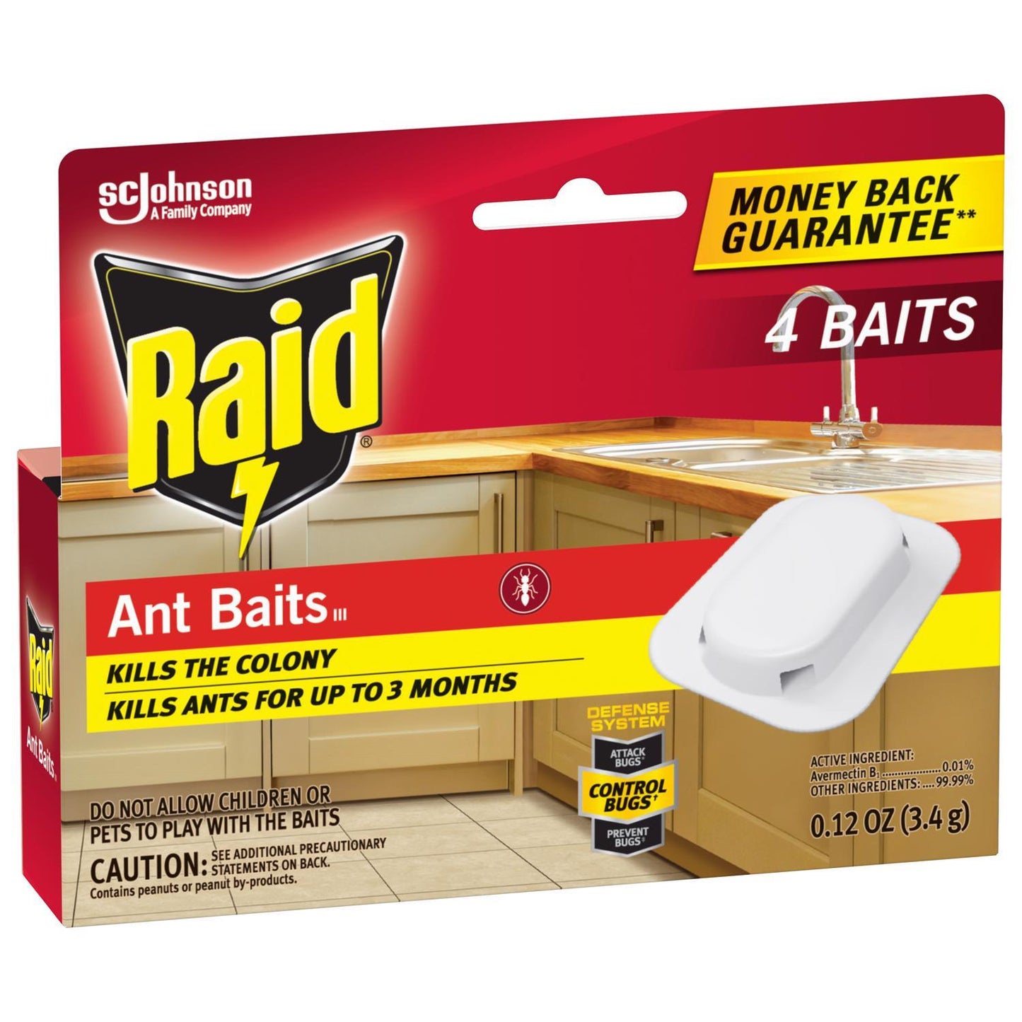  Raid Ant Bait 4 Pk