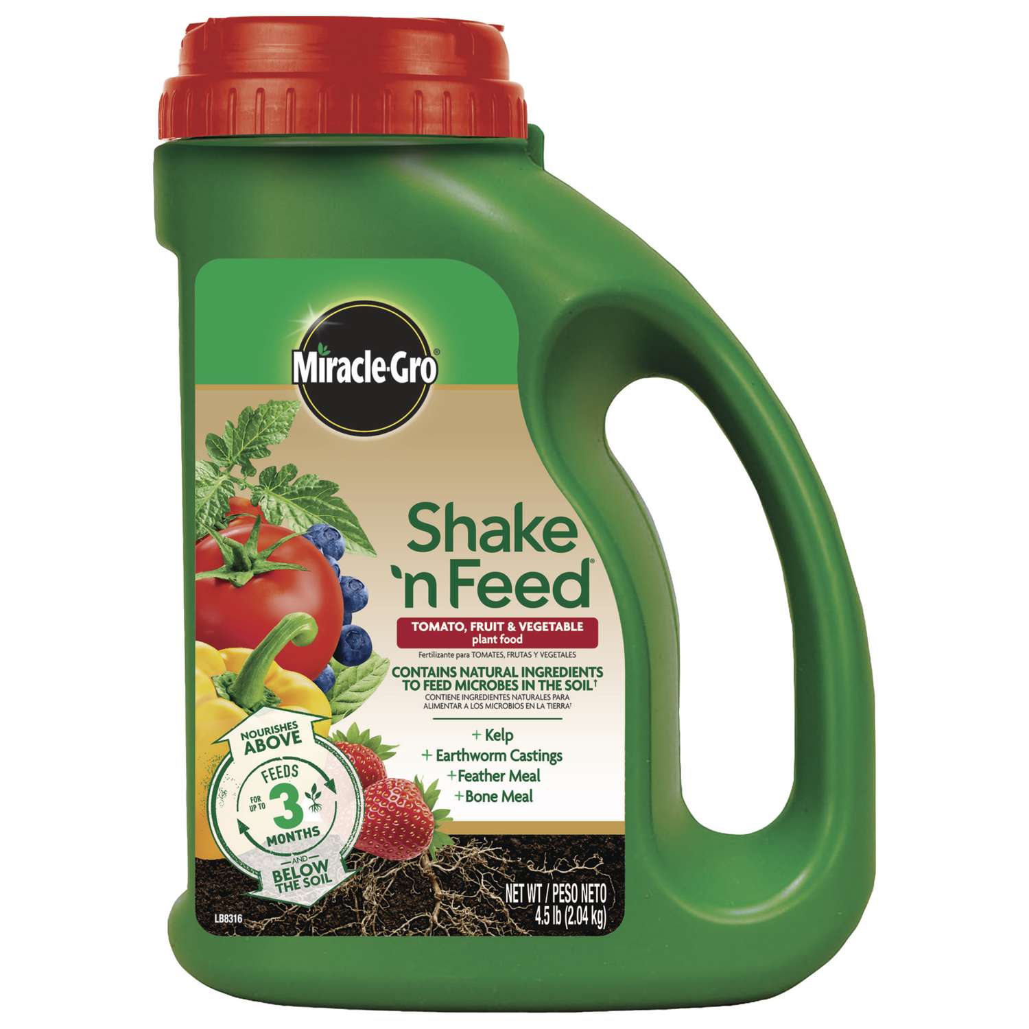  Miracle-Gro Shake 'n Feed Granules Plant Food 4.5 Lb