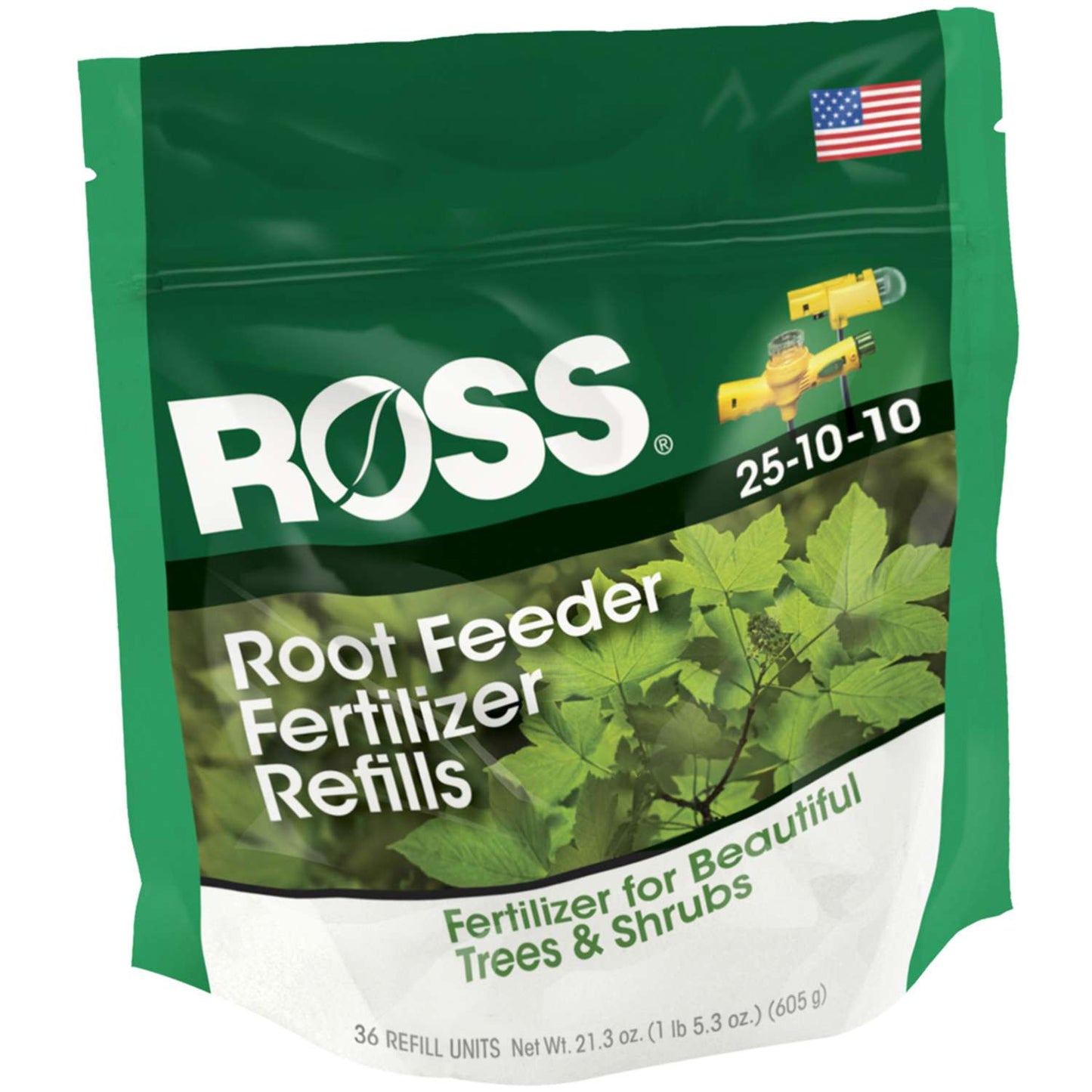  Ross Acid-Loving Plants 25-10-10 Root Feeder Fertilizer Refills 36 Ct
