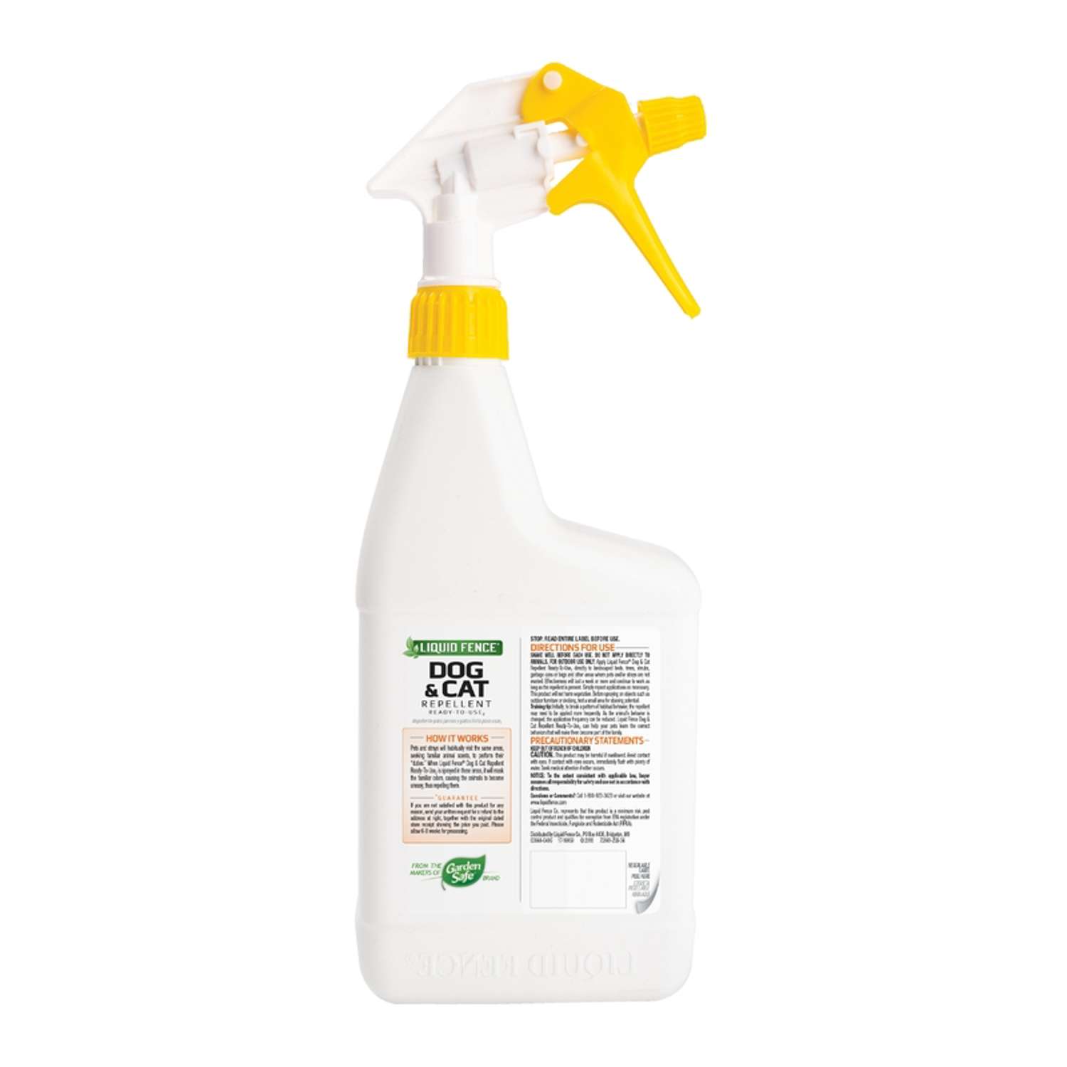  Liquid Fence Animal Repellent Spray For Cats And Dogs 32 Oz
