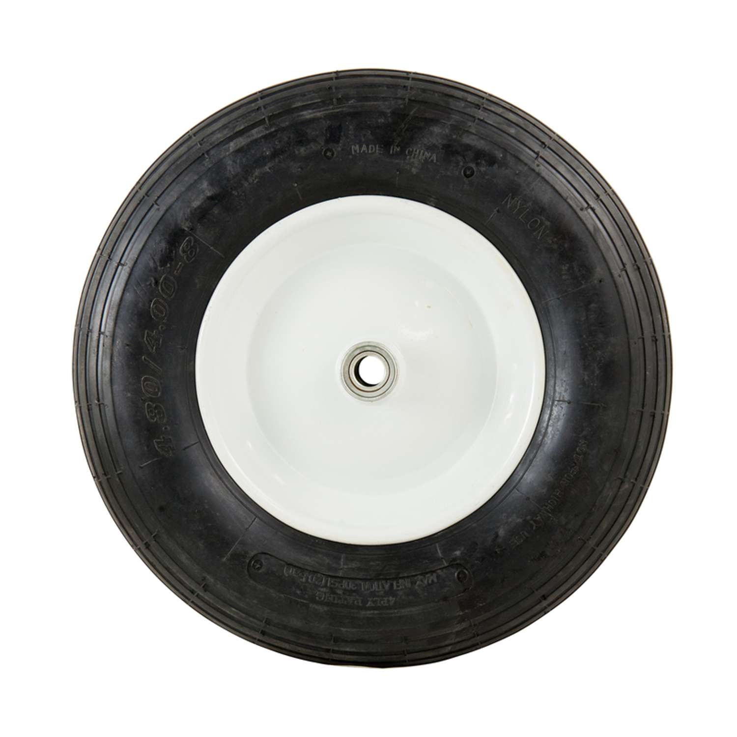  Marathon 8 In. D X 15.5 In. D 400 Lb. Cap. Centered Wheelbarrow Tire Rubber 1 Pk