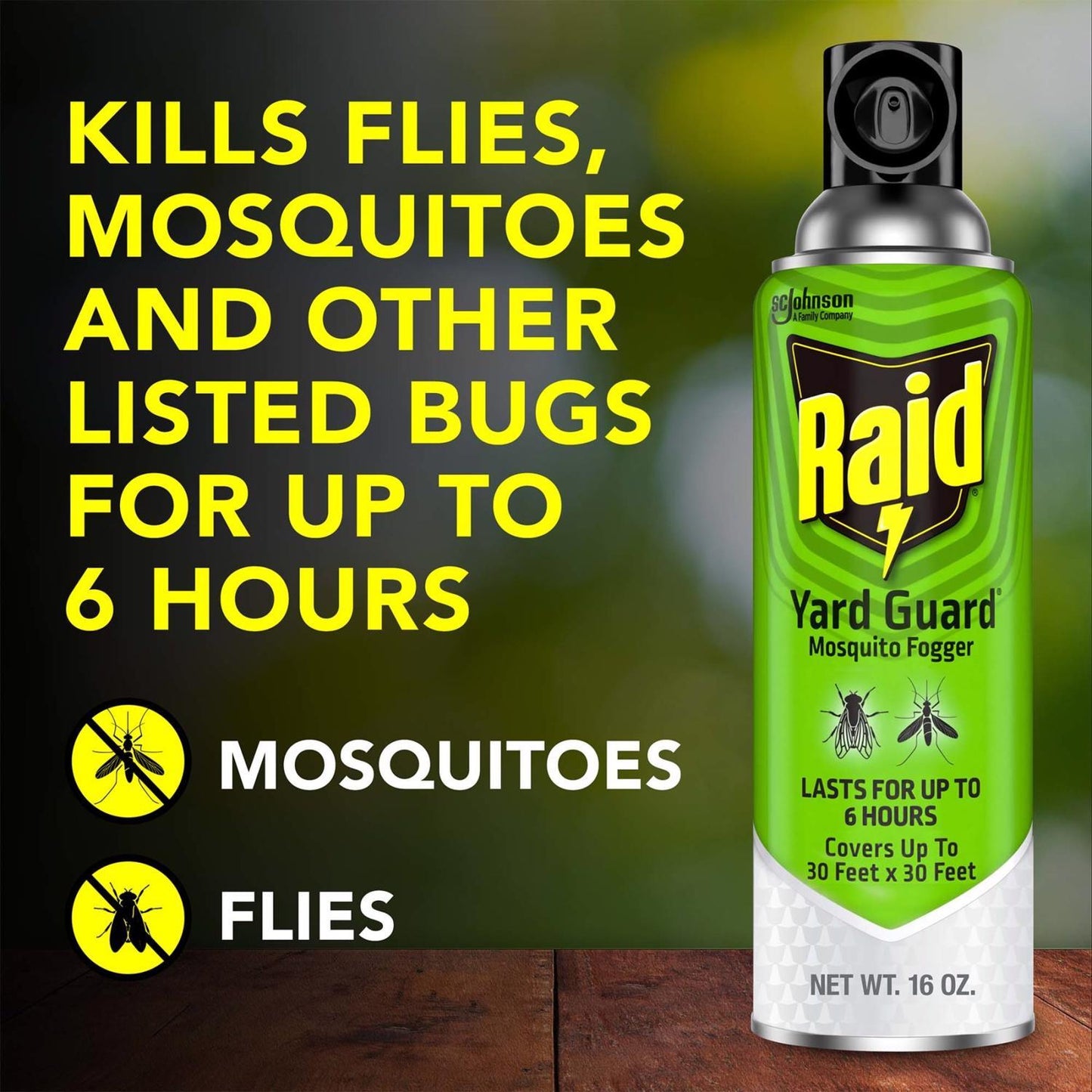  Raid Yard Guard Insect Killer Aerosol 16 Oz