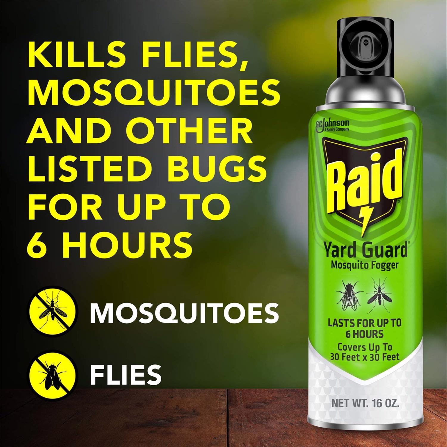  Raid Yard Guard Insect Killer Aerosol 16 Oz