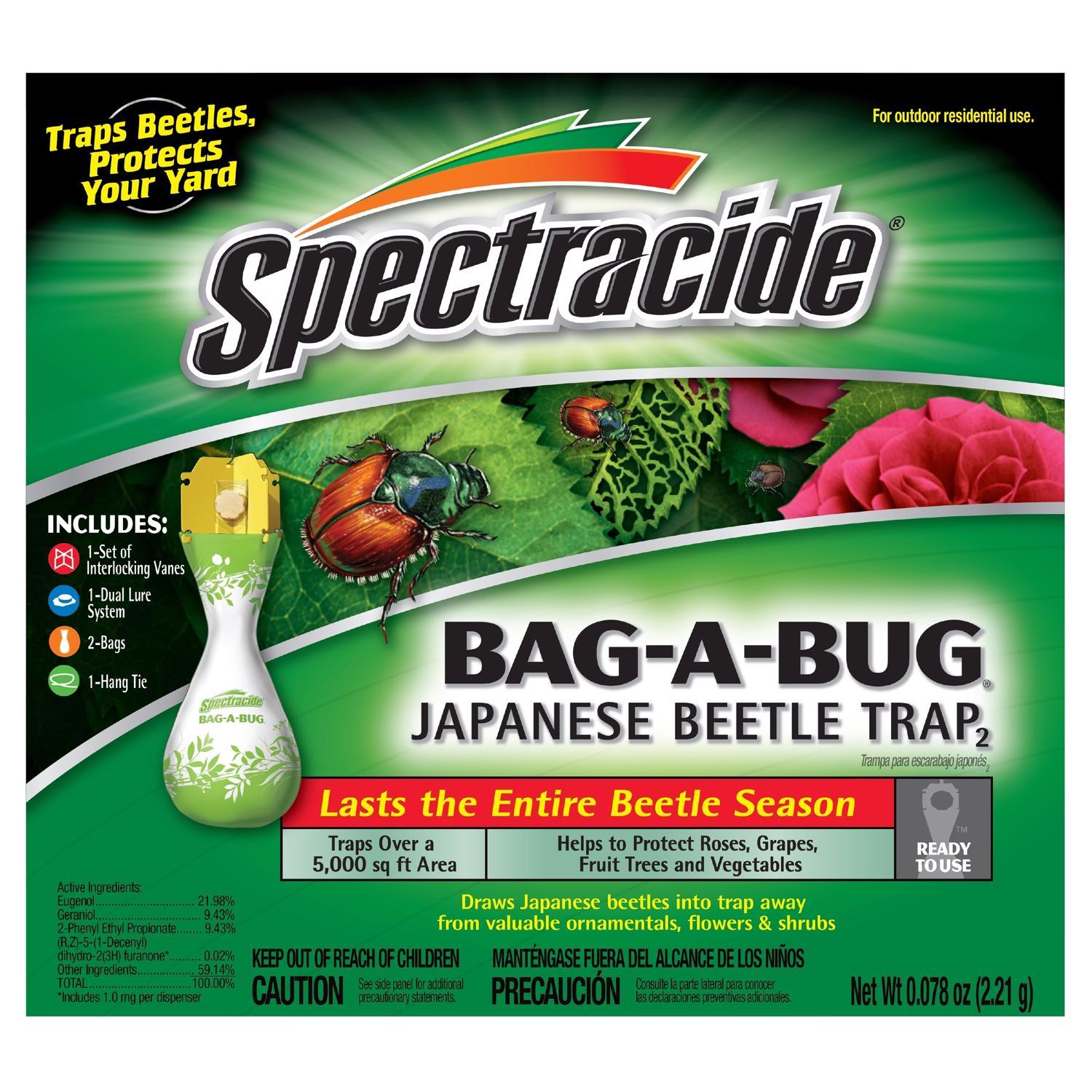  Spectracide Bag-A-Bug Japanese Beetle Trap 1 Ct