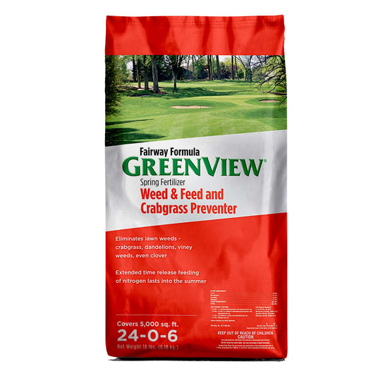  GreenView Fairway Formula Weed & Crabgrass Lawn Fertilizer For All Grasses 5000 Sq Ft
