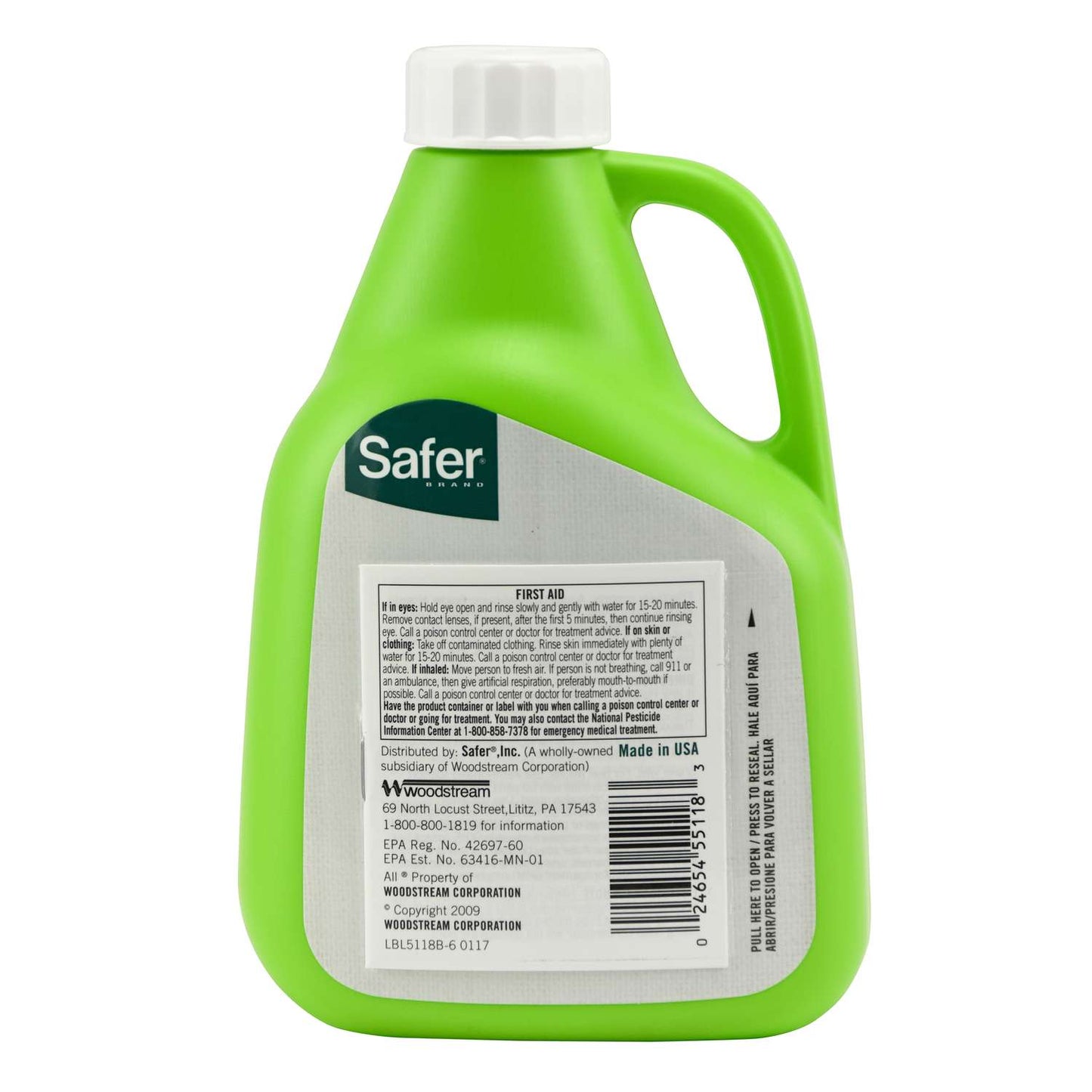  Safer Brand Organic Insect Killing Soap Liquid 16 Oz