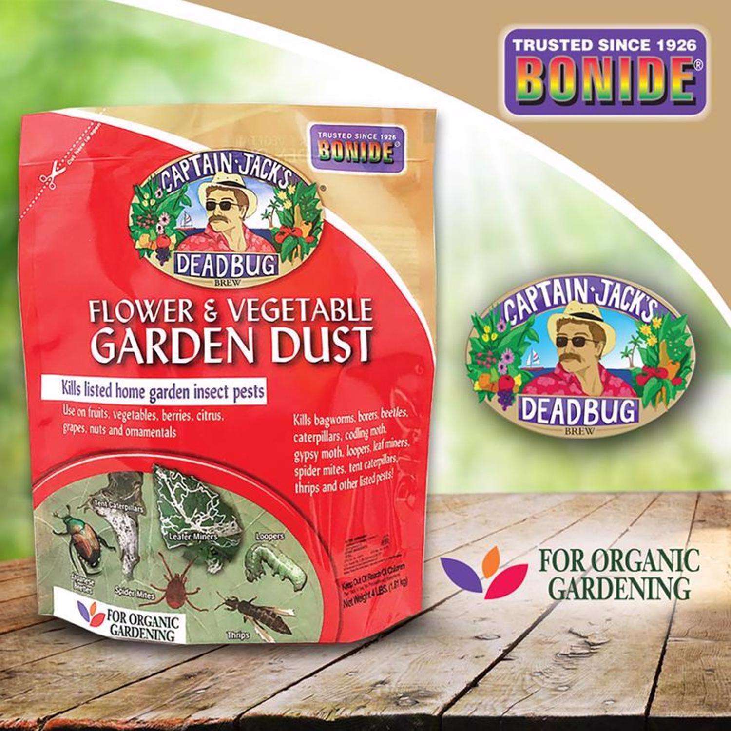  Bonide Captain Jacks Deadbug Brew Organic Insect Killer Dust 4 Lb