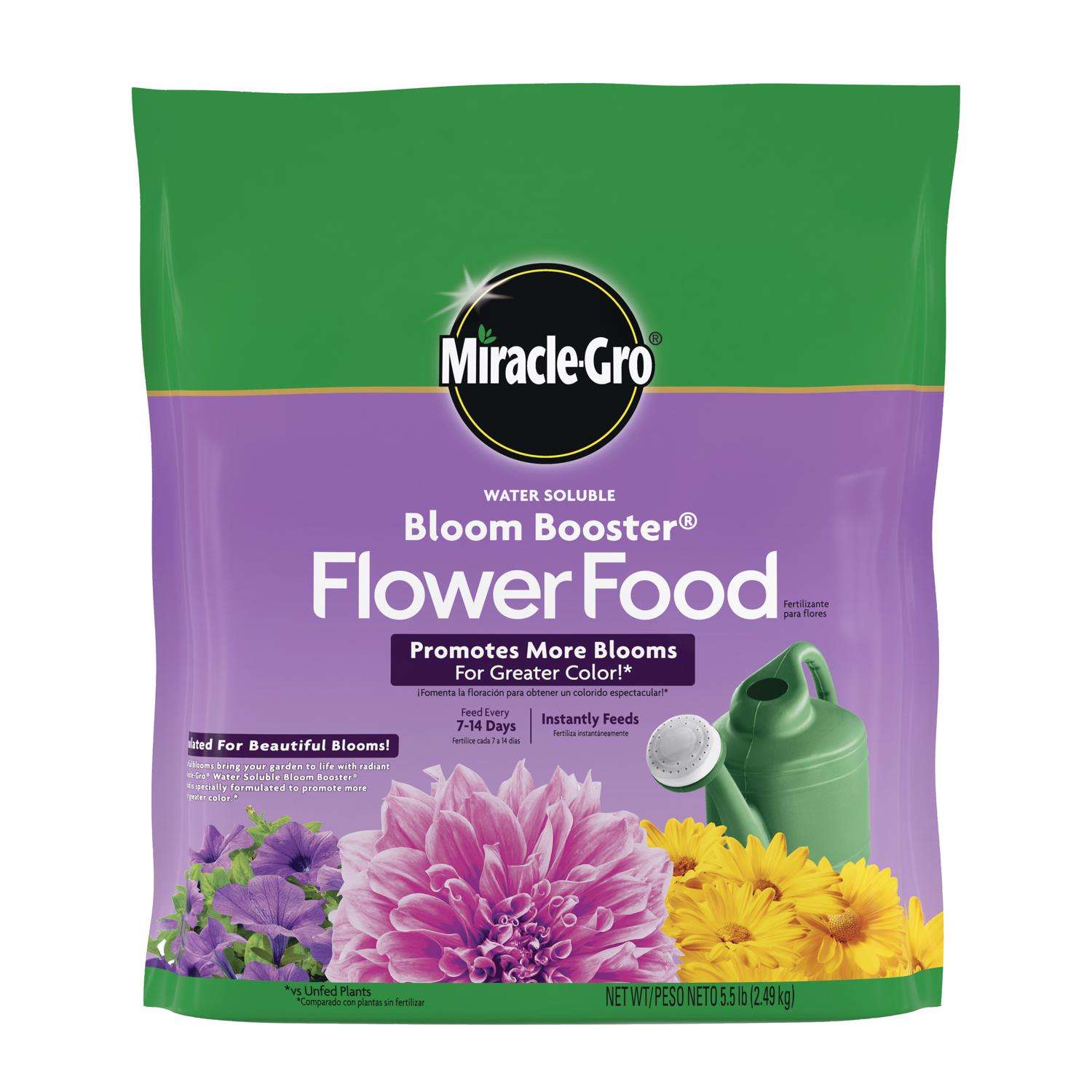  Miracle-Gro Bloom Booster Powder Plant Food 5.5 Lb