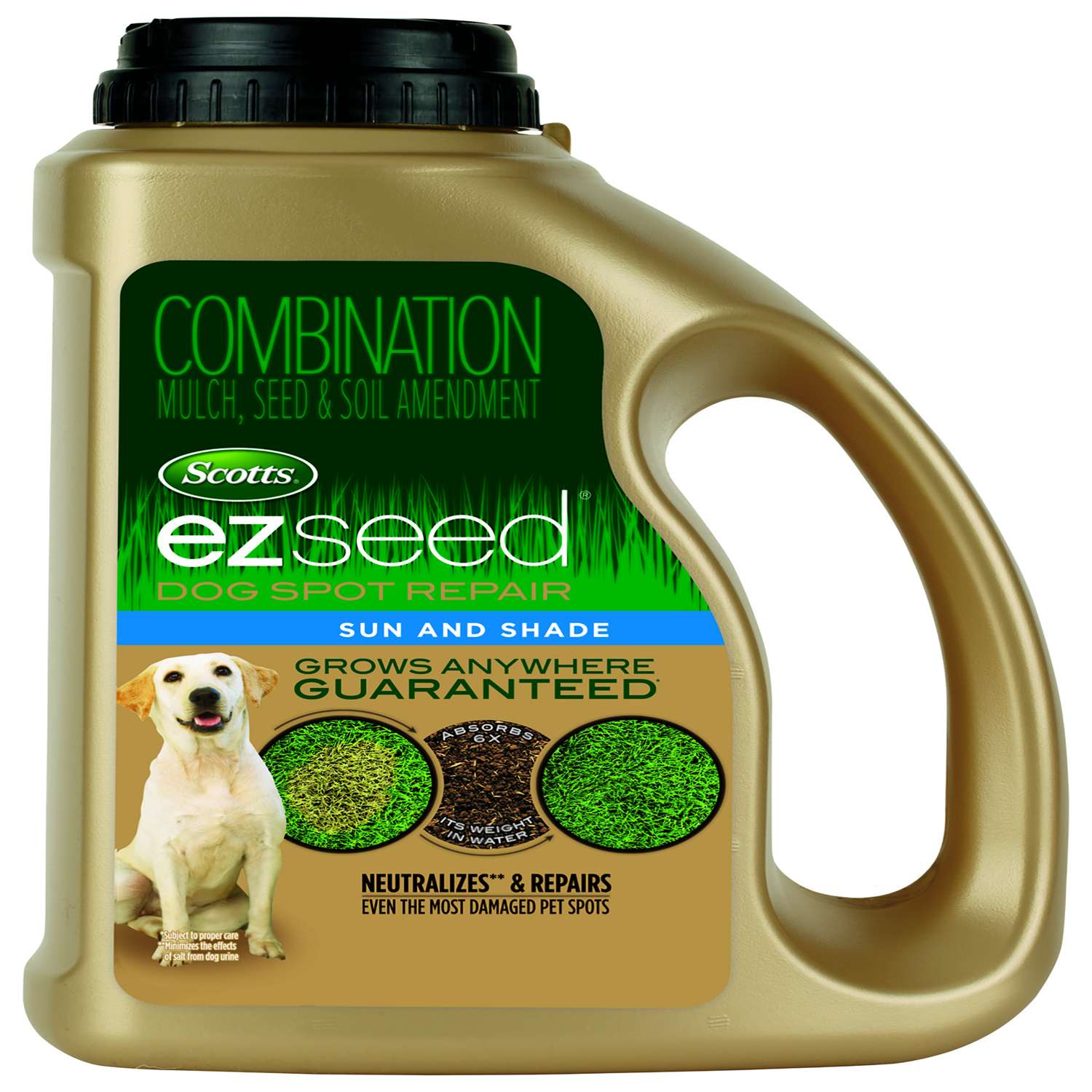  Scotts EZ Seed Mixed Sun Or Shade Pet/Dog Spot Grass Repair Seed 2 Lb