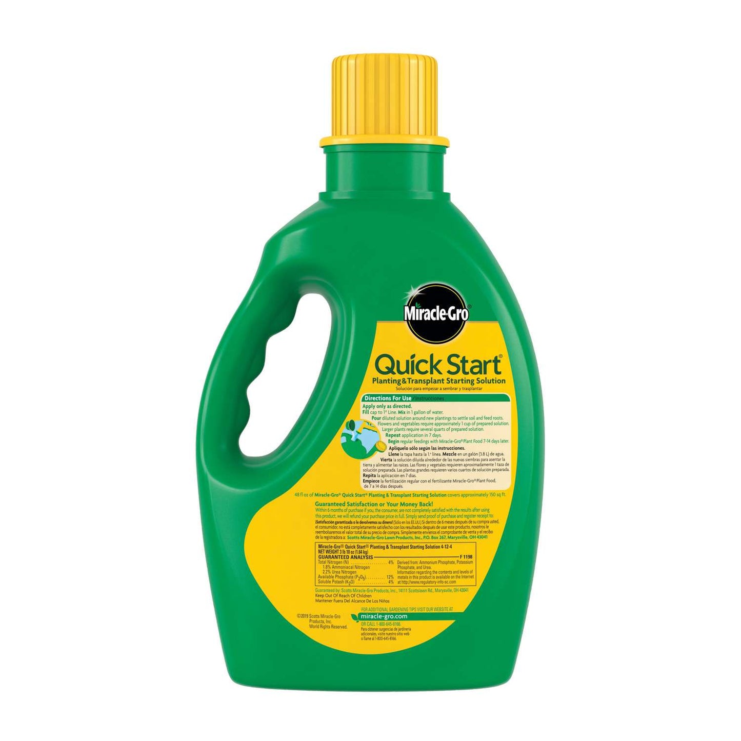  Miracle-Gro Quick Start Liquid Root Feeder 48 Oz
