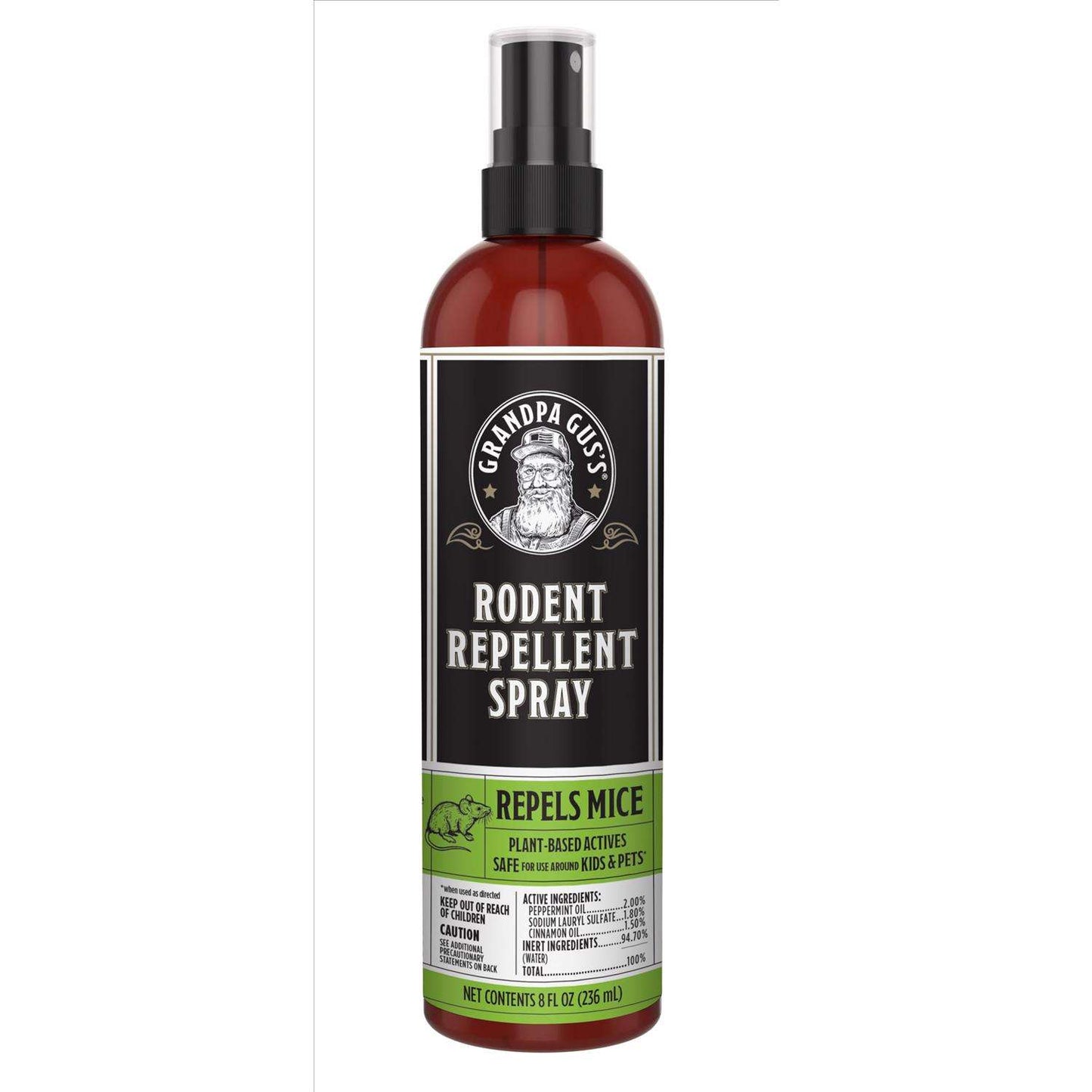  Grandpa Gus's Potent Mouse Repellent Animal Repellent Liquid For Mice 8 Oz