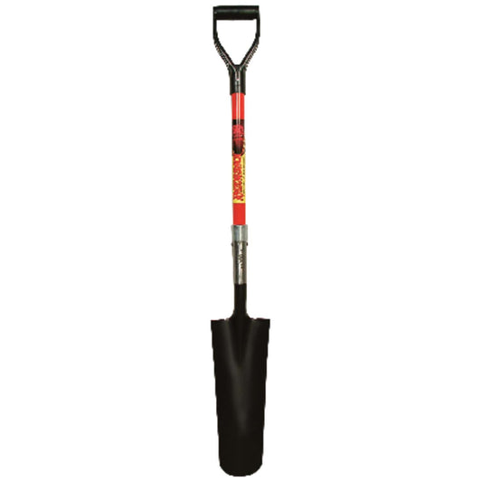  Razor-Back 46.75 In. Steel Drain Spade Fiberglass Handle