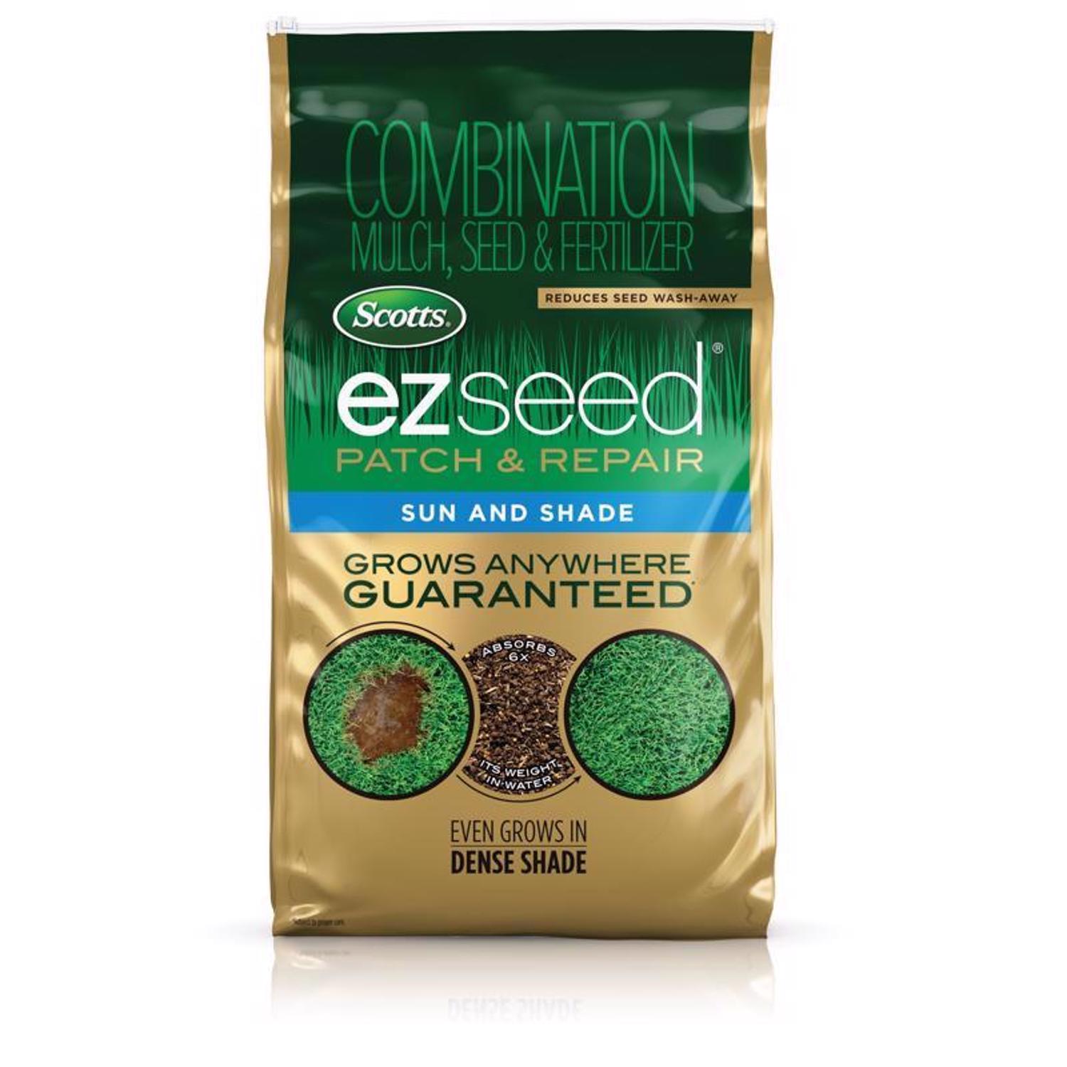  Scotts EZ Seed Mixed Sun Or Shade Grass Spot Repair Mix 10 Lb