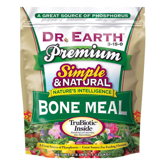  Dr. Earth Pure & Natural Organic Granules Bone Meal 2.5 Lb