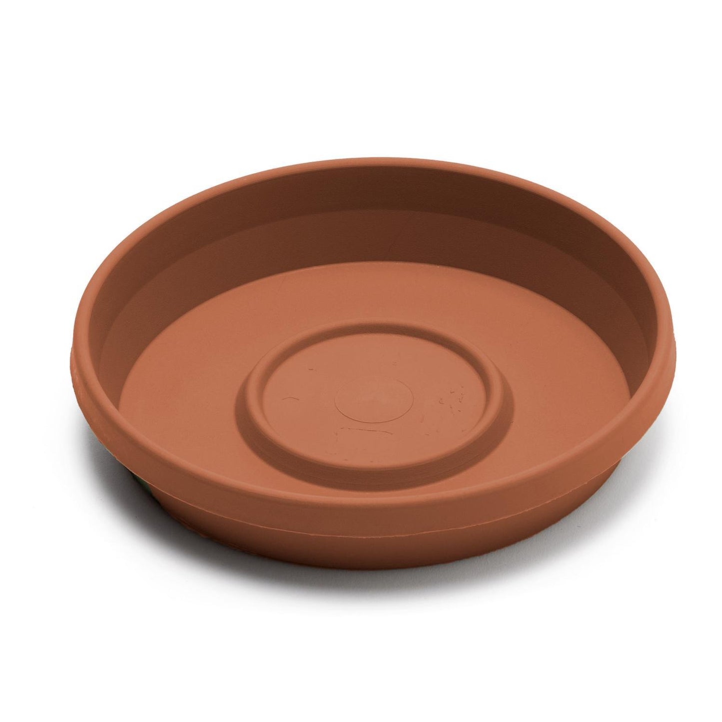  Bloem Terratray 2.7 In. H X 20 In. Dia. Resin Traditional Tray Terracotta Clay