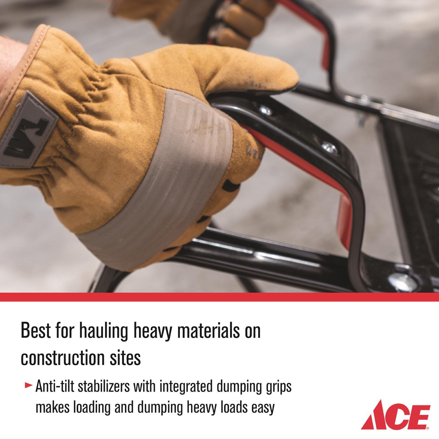  Ace HDPE Wheelbarrow 6 Cu Ft