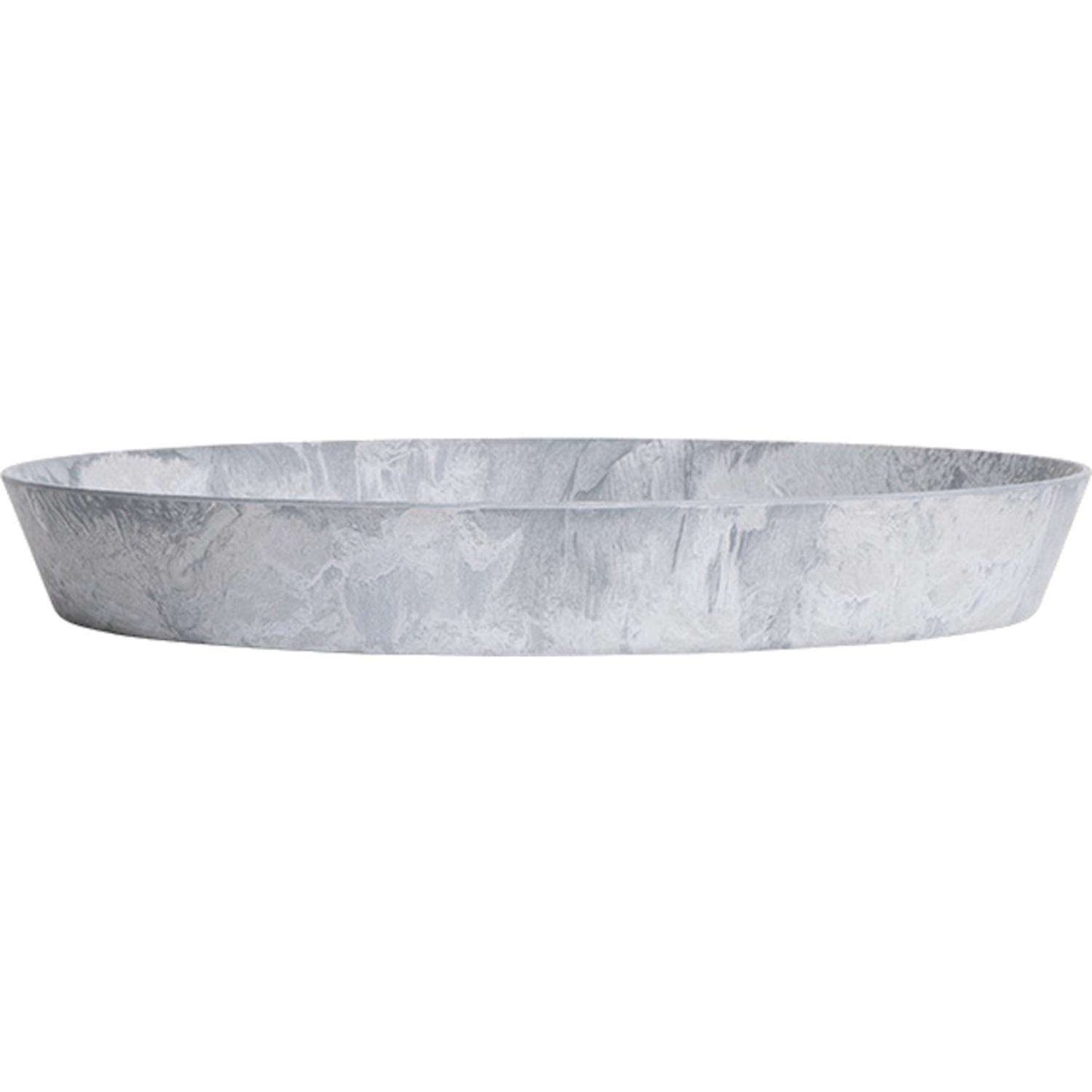  Novelty ArtStone 1.6 In. H X 11.6 In. W X 11.6 In. D X 11.6 In. D Resin Napa Tray Planter Gray