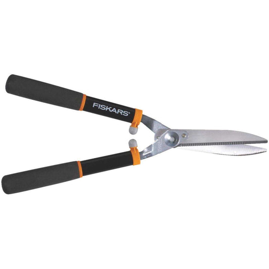  Fiskars Power-Lever Steel Serrated Hedge Shears