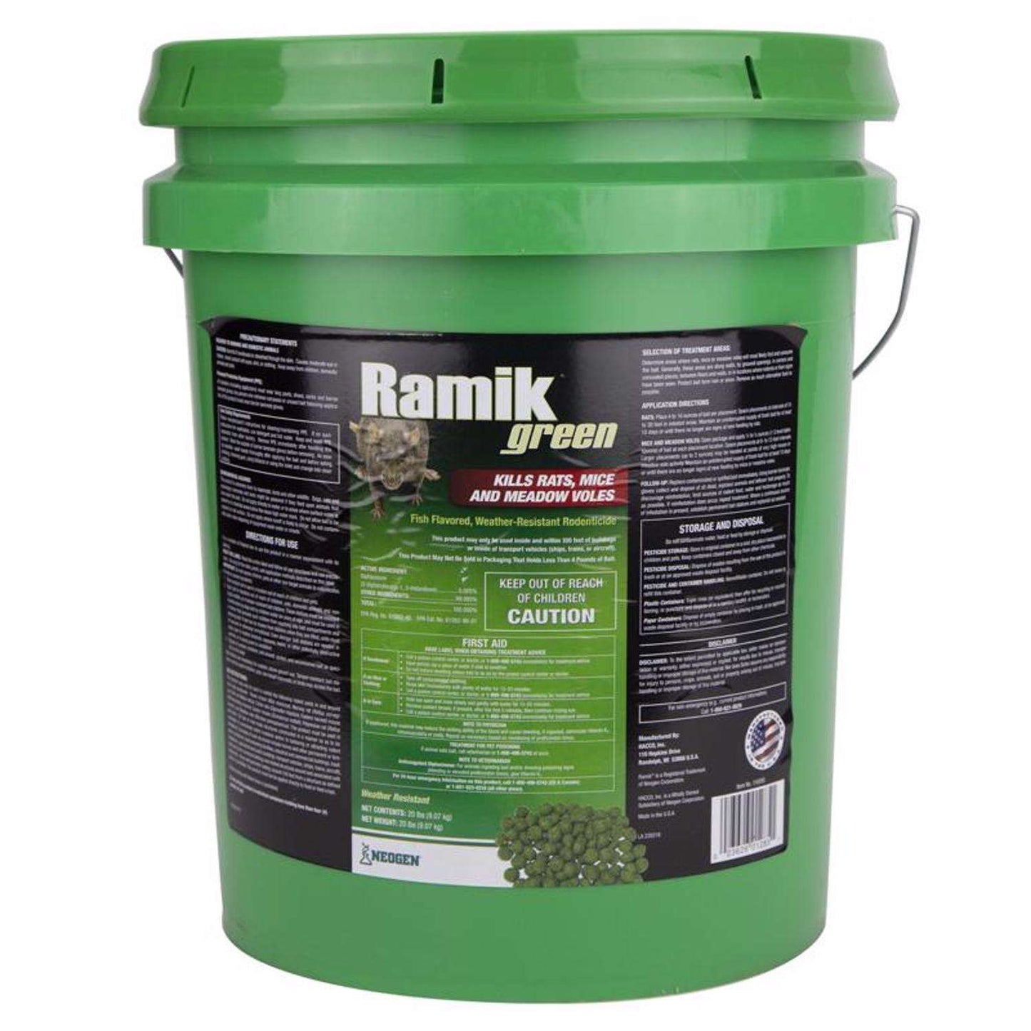  Ramik Fish-Flavored Bait Nuggets For Mice And Rats 15 Lb 60 Pk