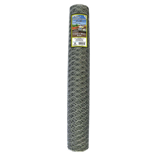  Digger's Root Guard 3 Ft. H X 25 Ft. D Silver Coated Wire Gopher Wire Roll