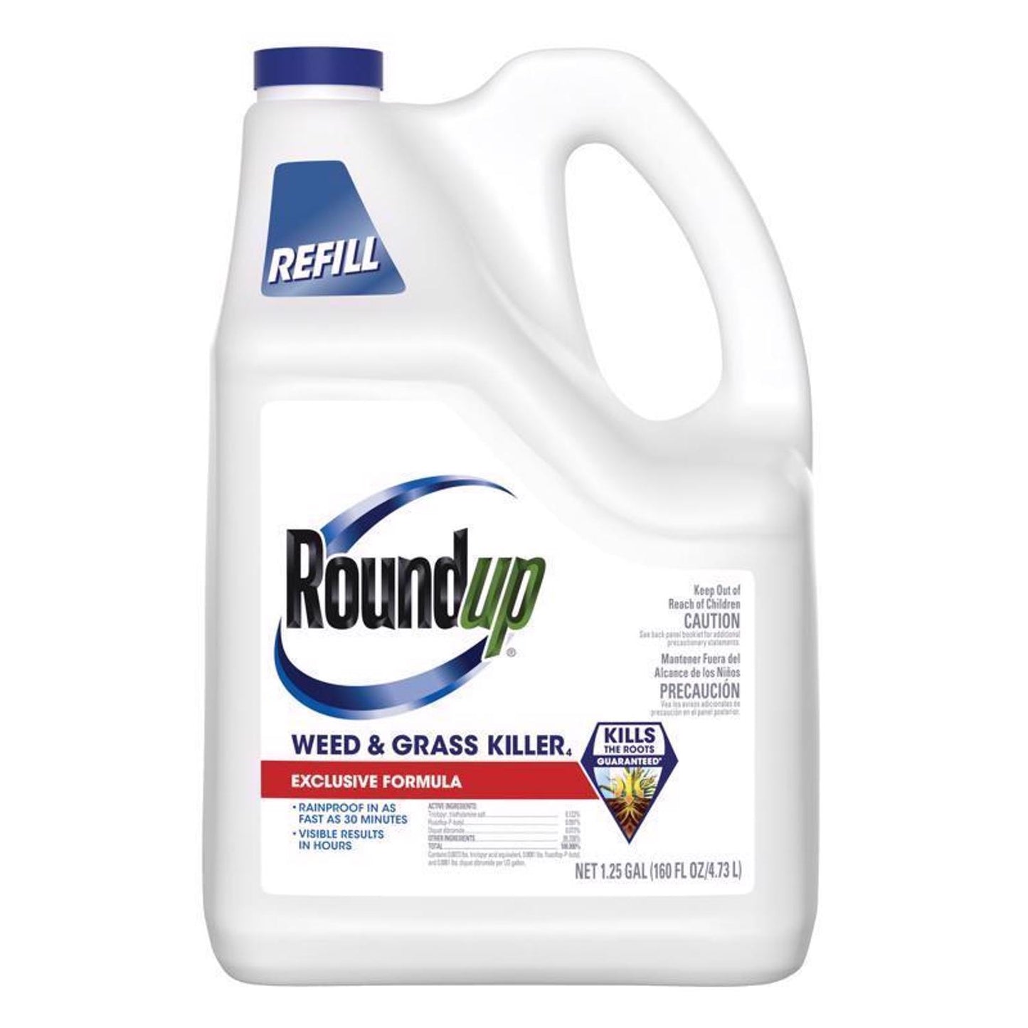  Roundup Weed And Grass Killer Refill RTU Liquid 1.25 Gal