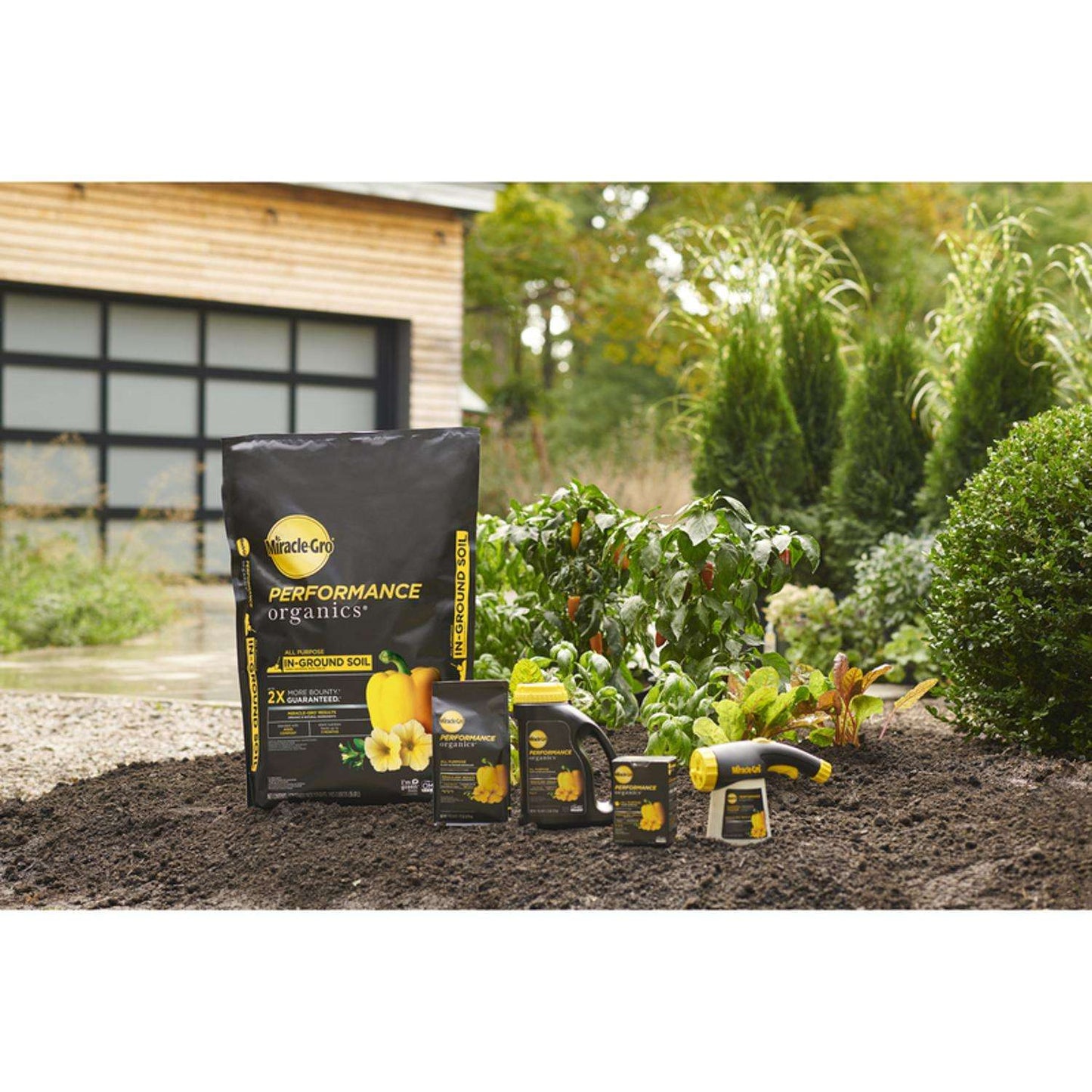  Miracle-Gro Performance Organics Organic All Purpose In-Ground Soil 1.3 Cu Ft