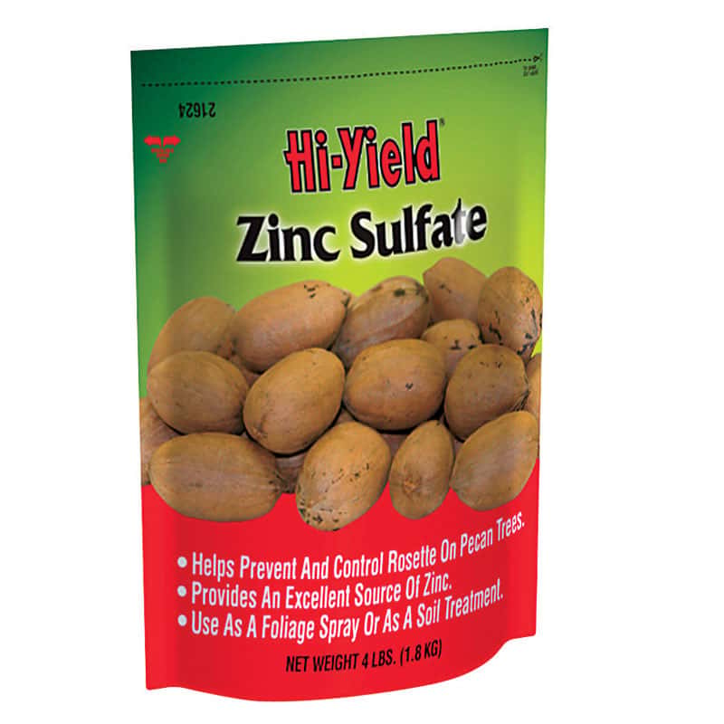  Hi-Yield ZINC SULFATE Granules Plant Food 4 Lb