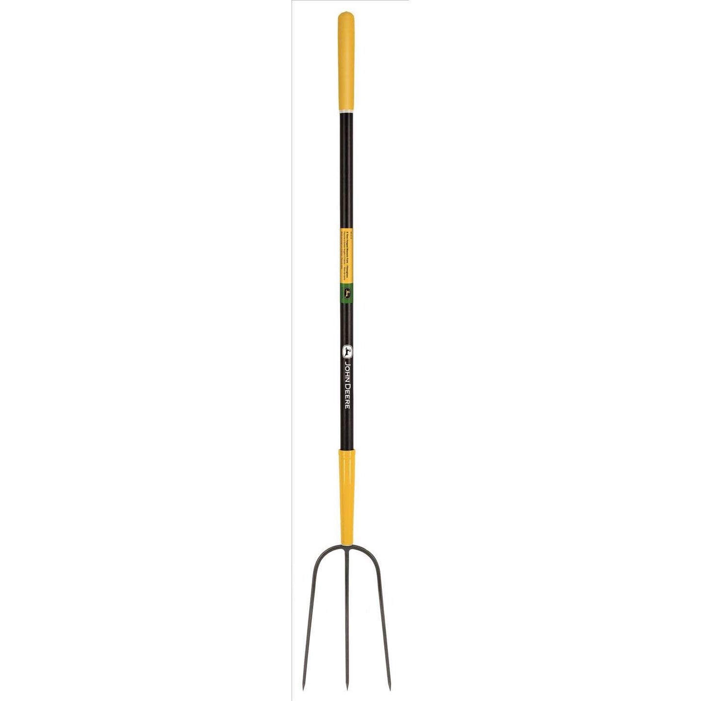  John Deere 3 Tine Steel Manure Fork 48 In. Fiberglass Handle