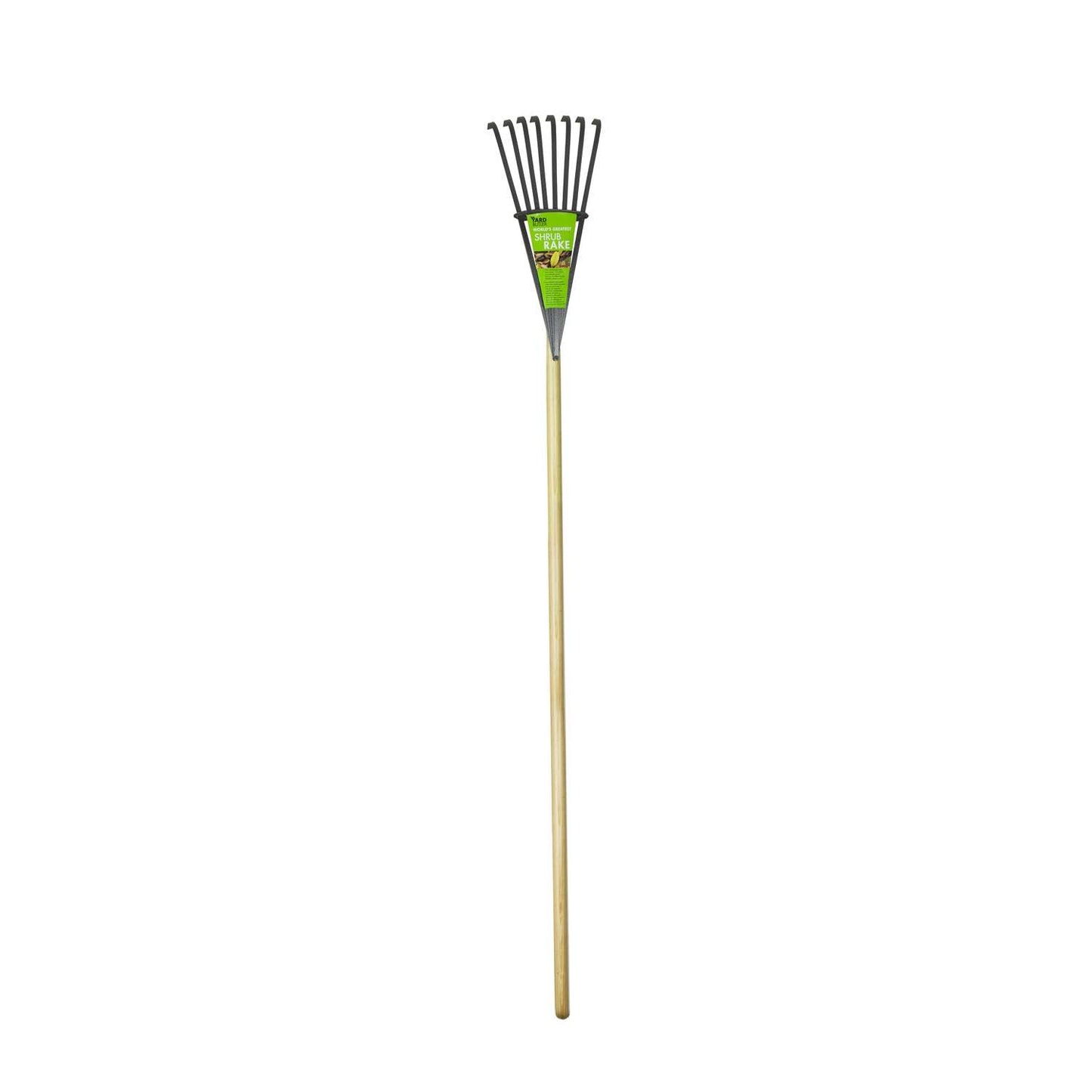  Yard Butler 62 In. 8 Tine Steel Rake Wood Handle